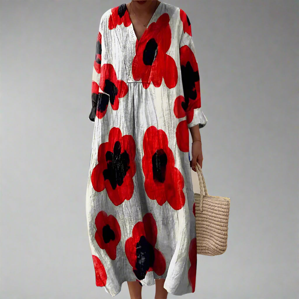 Anna™ | Elegant Geometric Dress