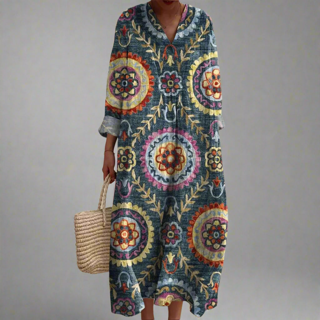 Teresa™ | Elegant Geometric Dress