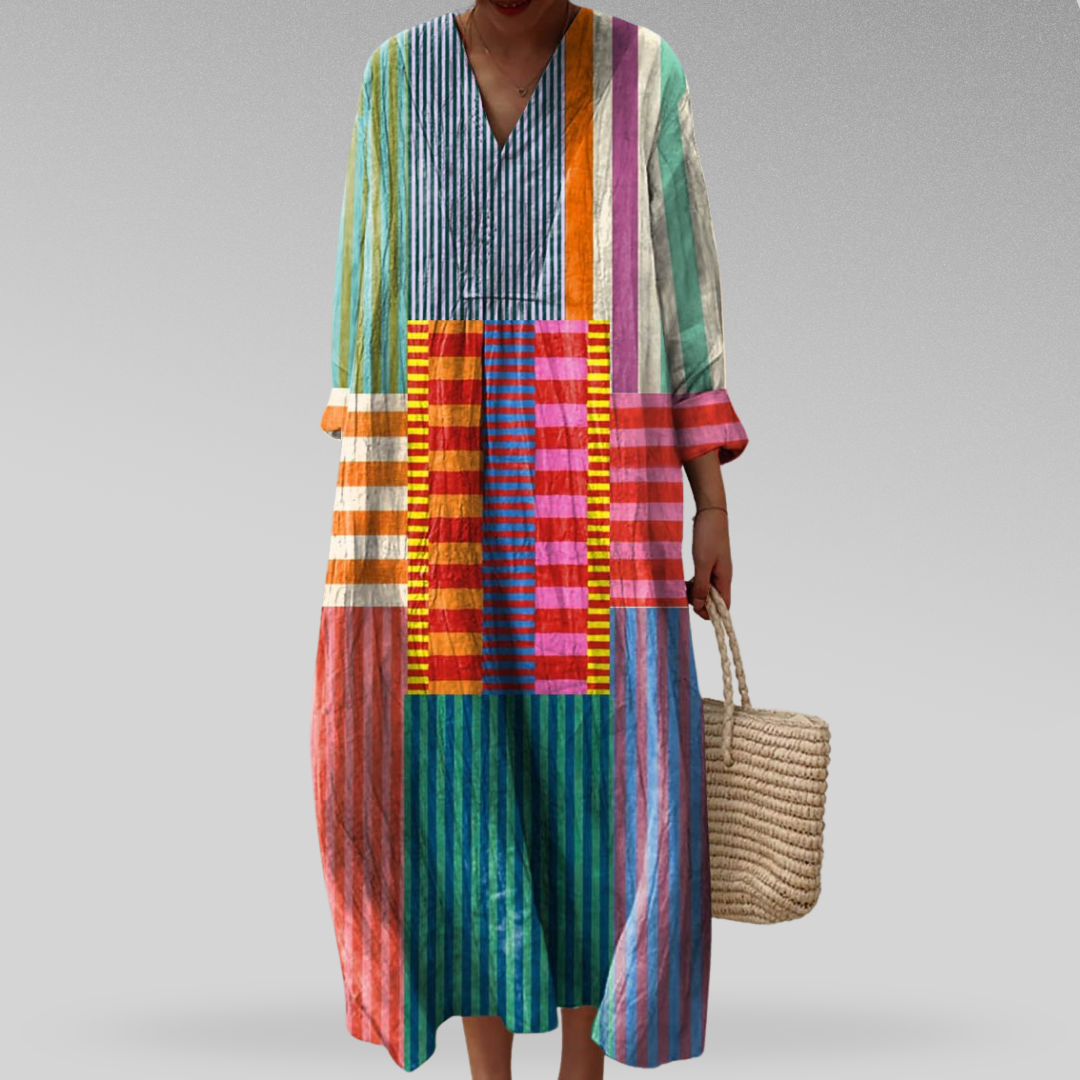 Ollie | Stylish geometric dress for a modern look