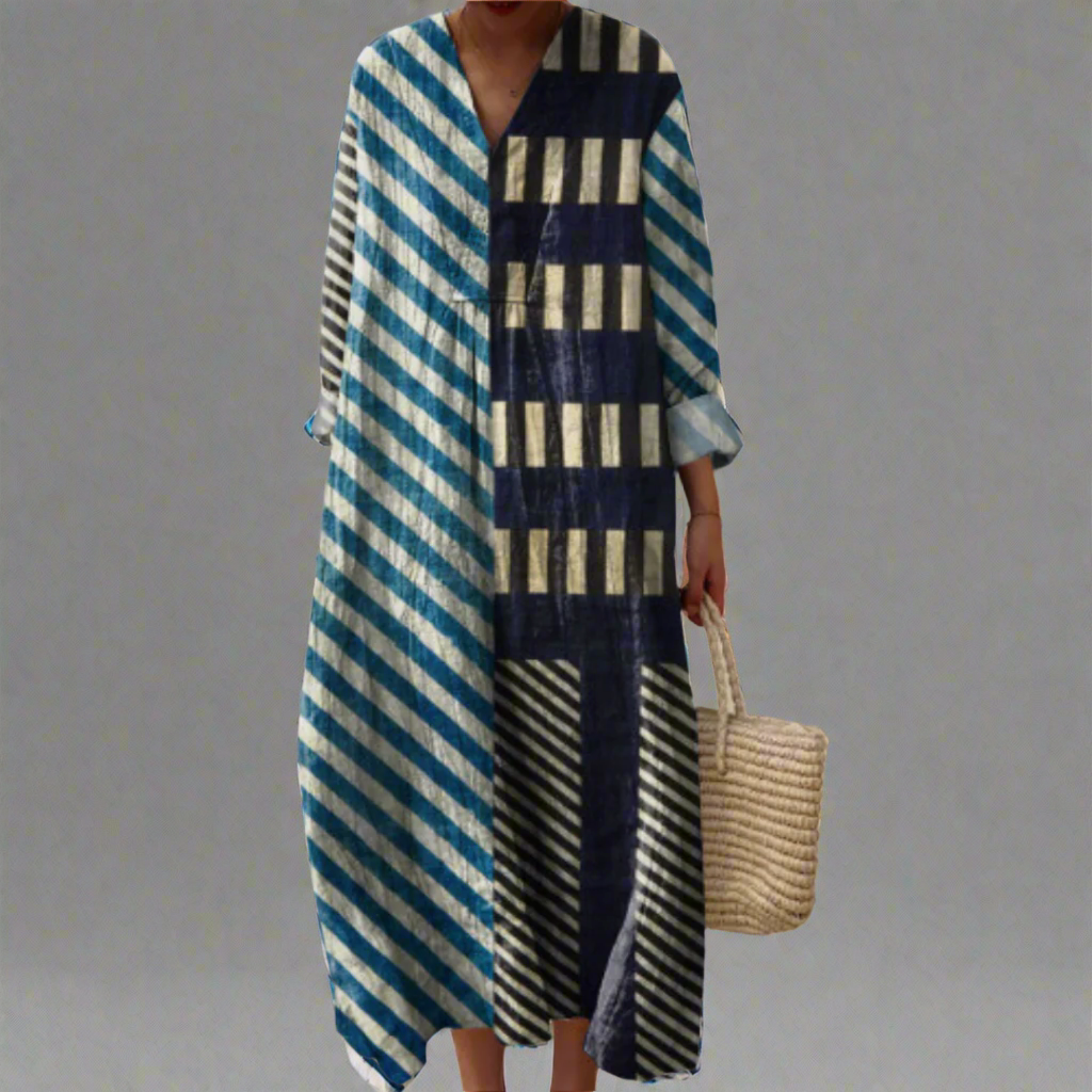 Jenny™ | Elegant Geometric Dress