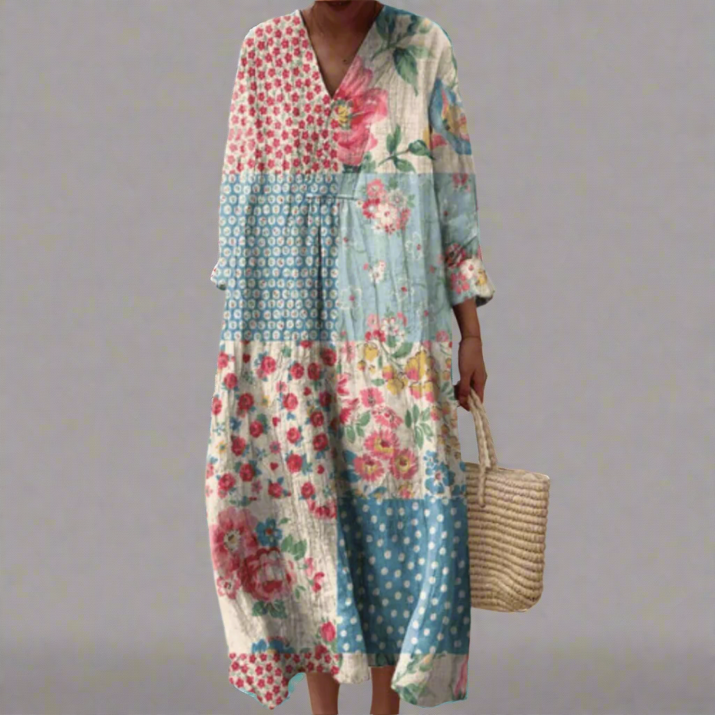 Nette™ | Elegant Geometric Dress