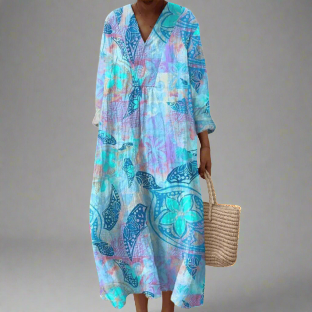 Erica™ | Elegant Geometric Dress