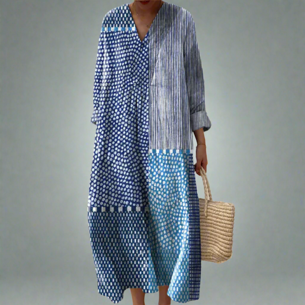 Caty™ | Elegant Geometric Dress