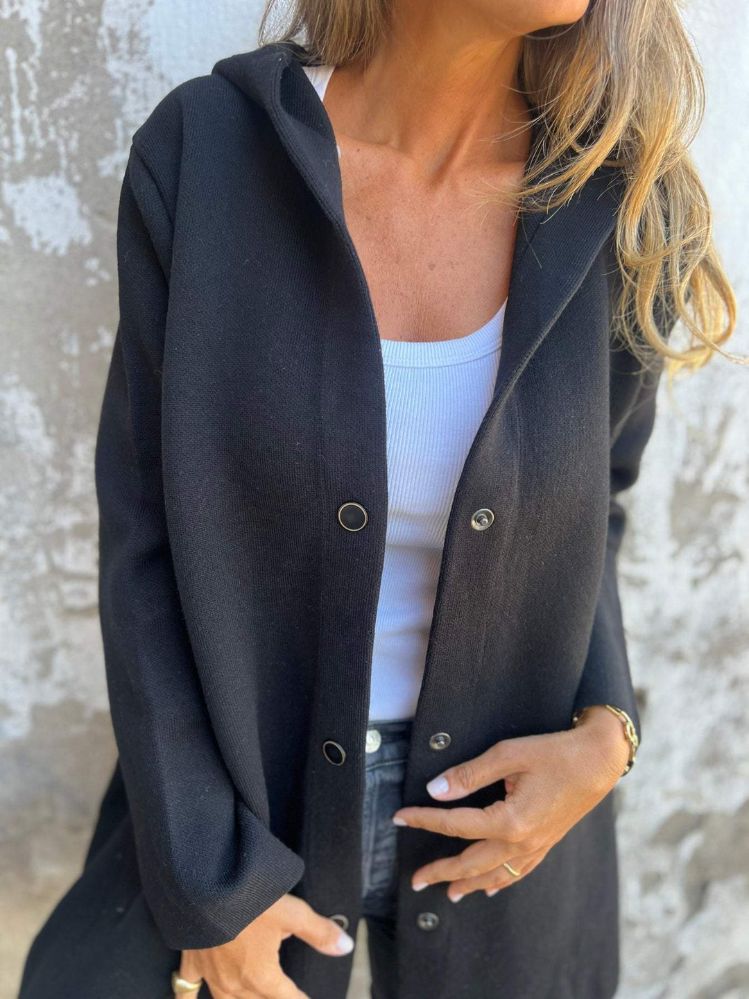 CATHERINE | COSY BUTTON-UP JACKET