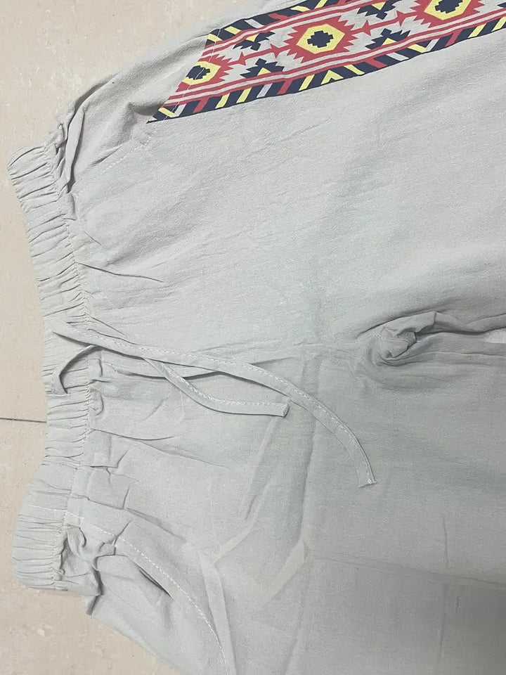 Amaro | Ethnic Comfort Fit Trousers