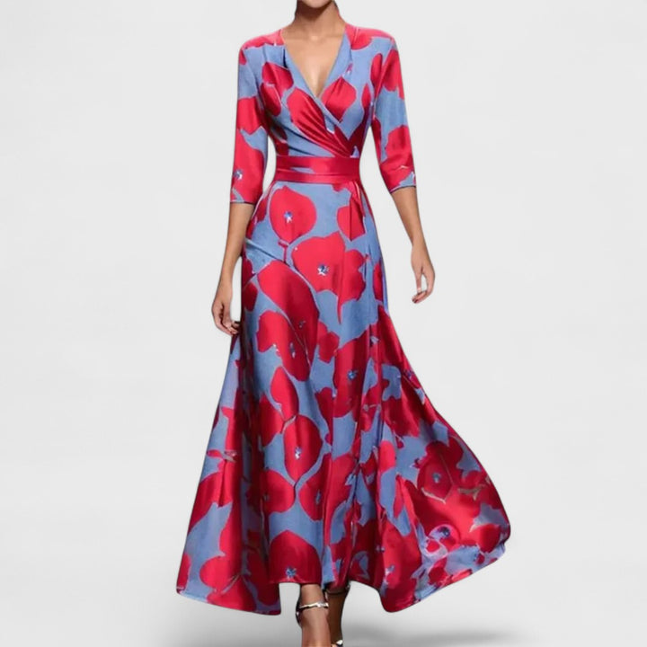 Elody | Elegant Handcrafted Long Dress for Women