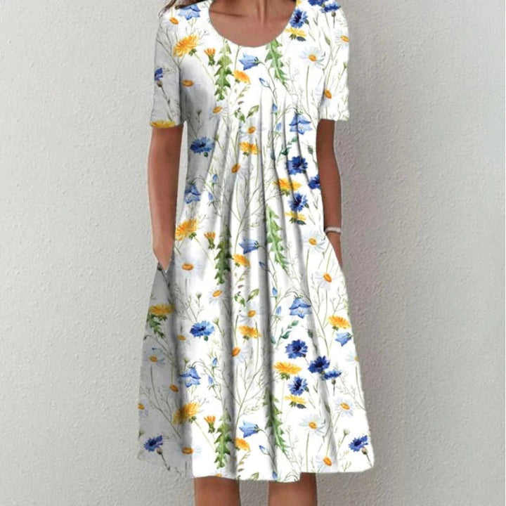 Celeste – Flowing Midi Dress