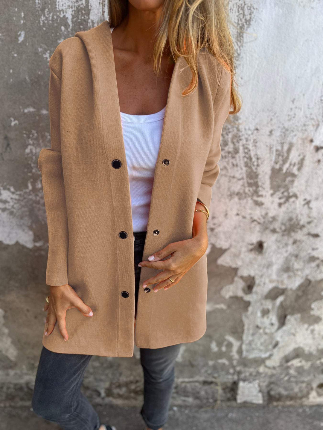 CATHERINE | COSY BUTTON-UP JACKET