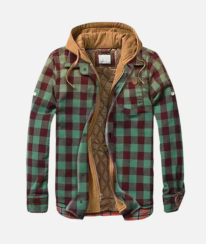 WILSON | Patchwork Plaid Jacket