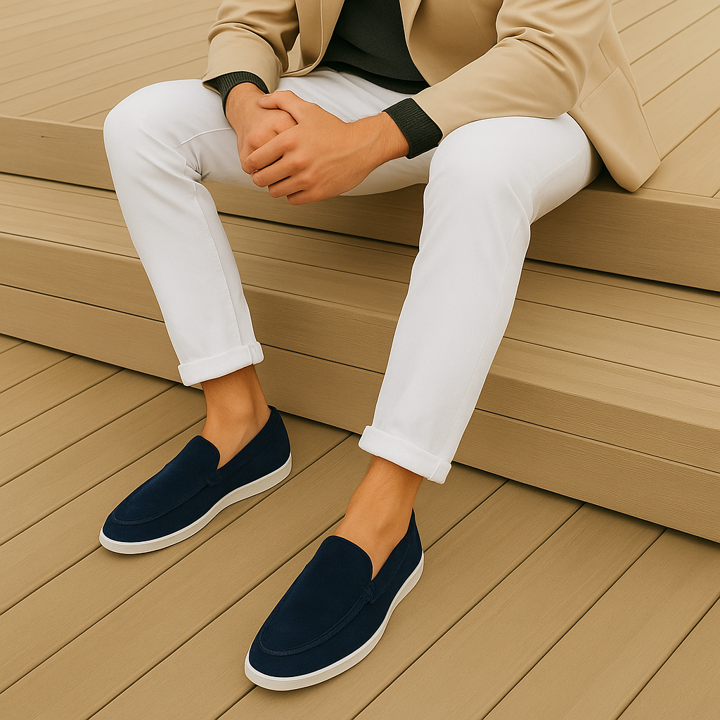 Suede Loafers with a Classy Look