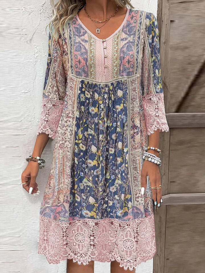 Madia | Boho Chic Lace Dress