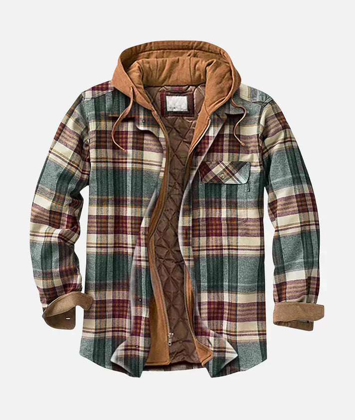 WILSON | Patchwork Plaid Jacket
