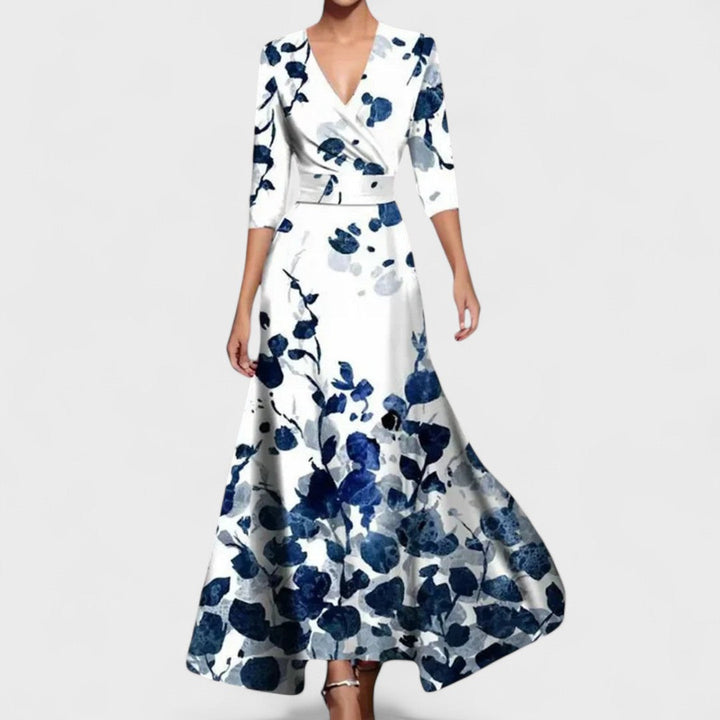 Elody | Elegant Handcrafted Long Dress for Women
