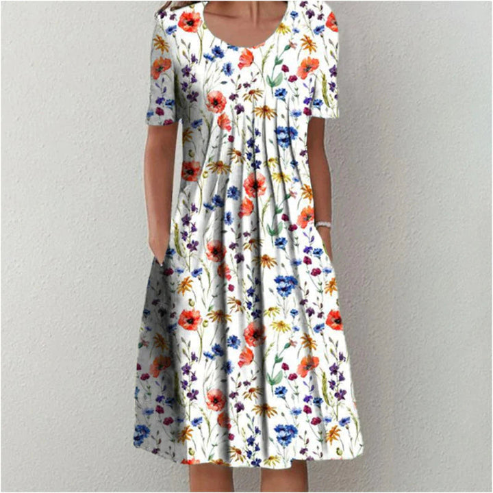 Celeste – Flowing Midi Dress