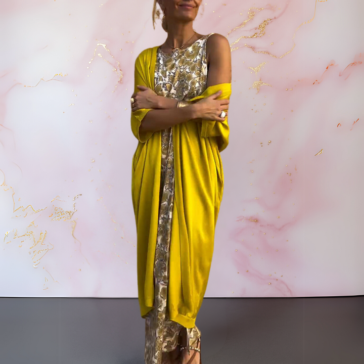 Alyia | Stylish dress with layer