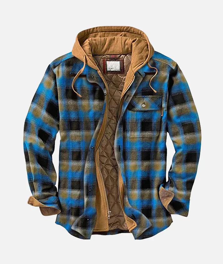 WILSON | Patchwork Plaid Jacket
