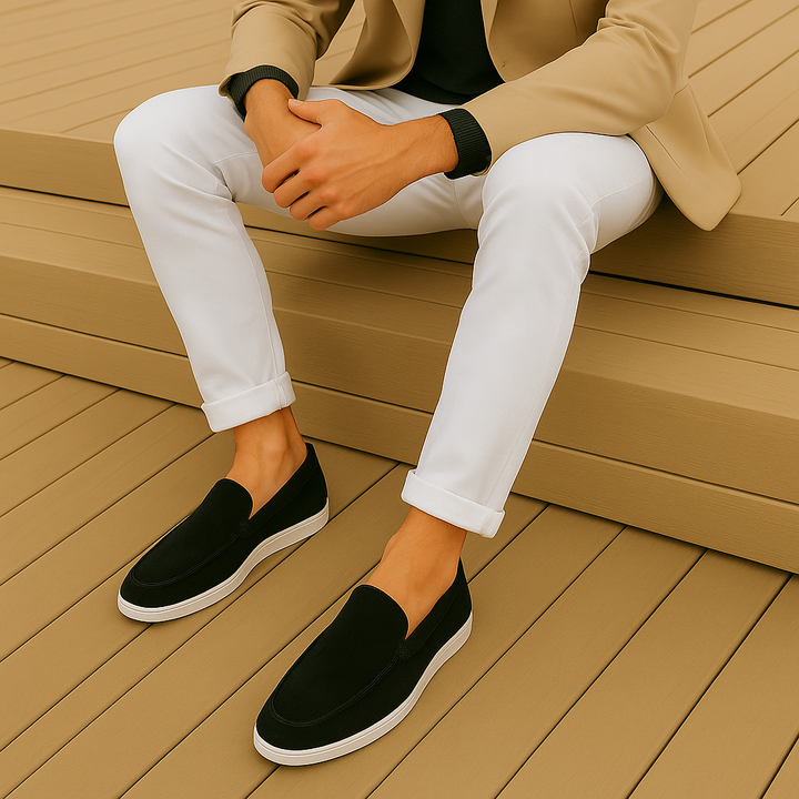 Suede Loafers with a Classy Look