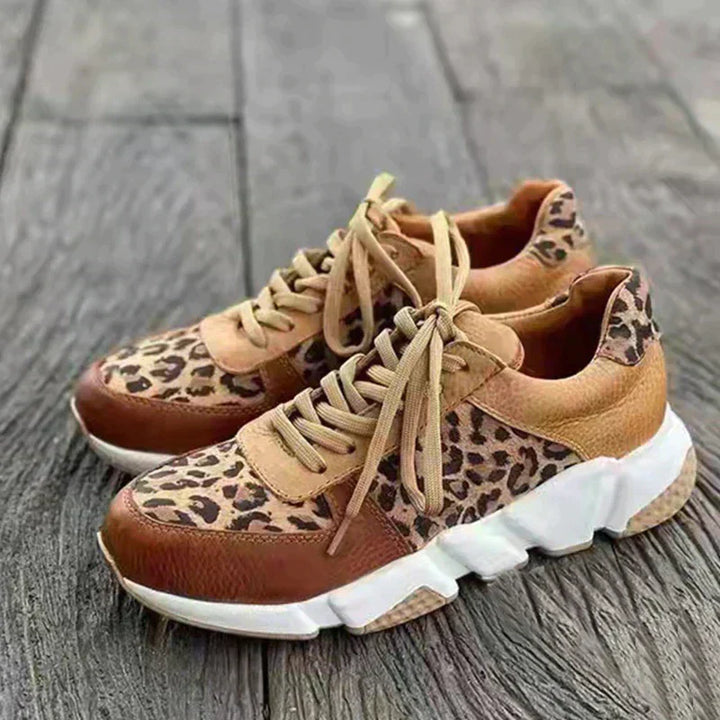 MINNA | Comfortable Leopard Sneakers