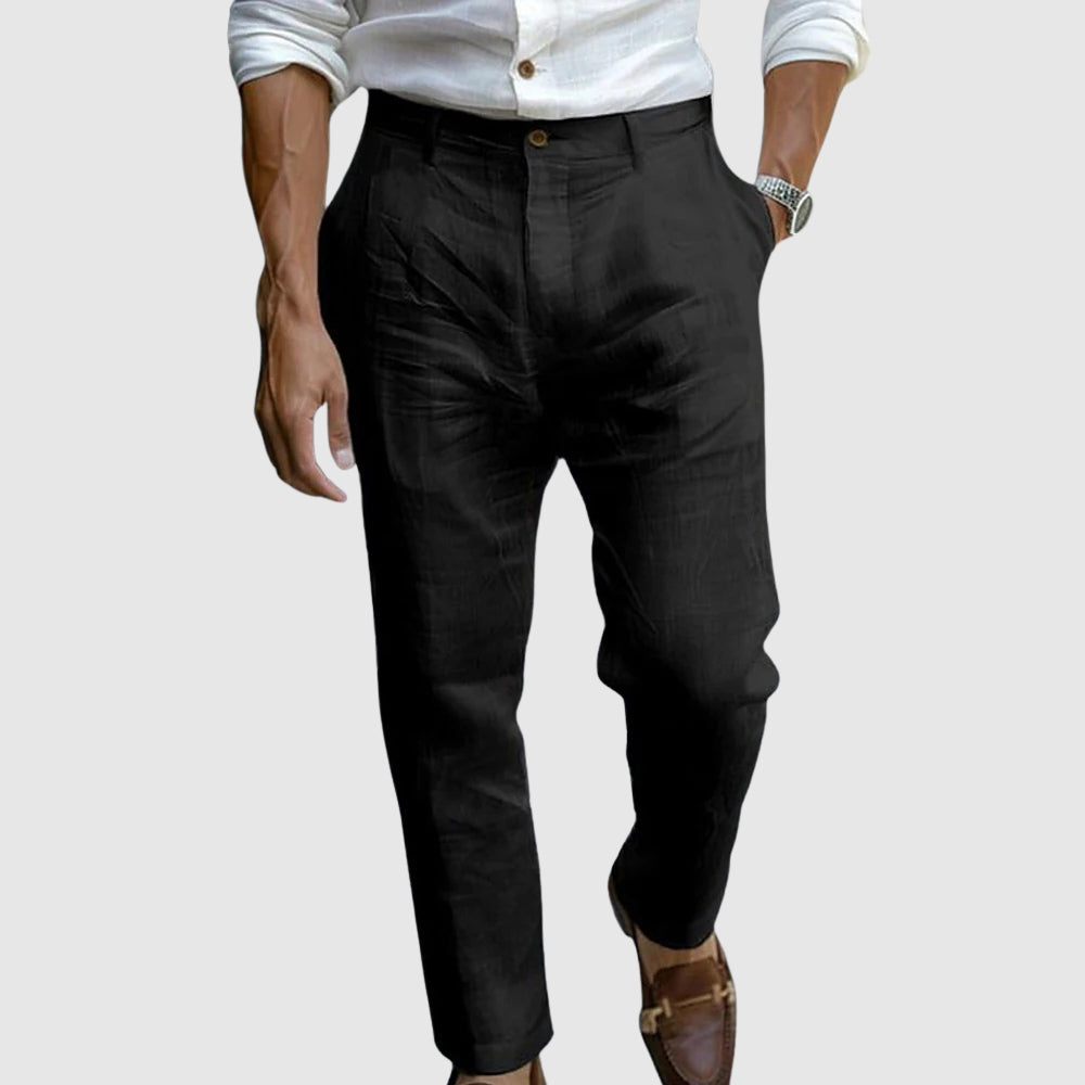 Elegant Linen Trousers – Côte d’Azur Style