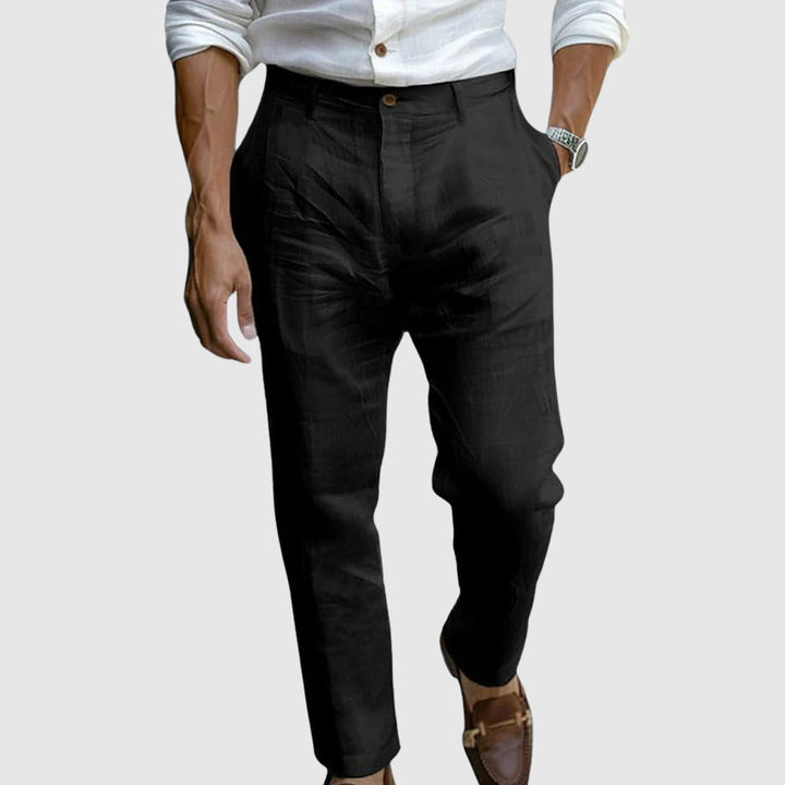 Elegant Linen Trousers – Côte d’Azur Style