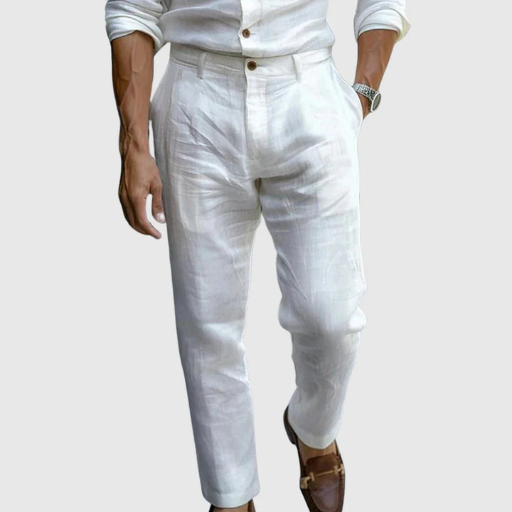 Elegant Linen Trousers – Côte d’Azur Style
