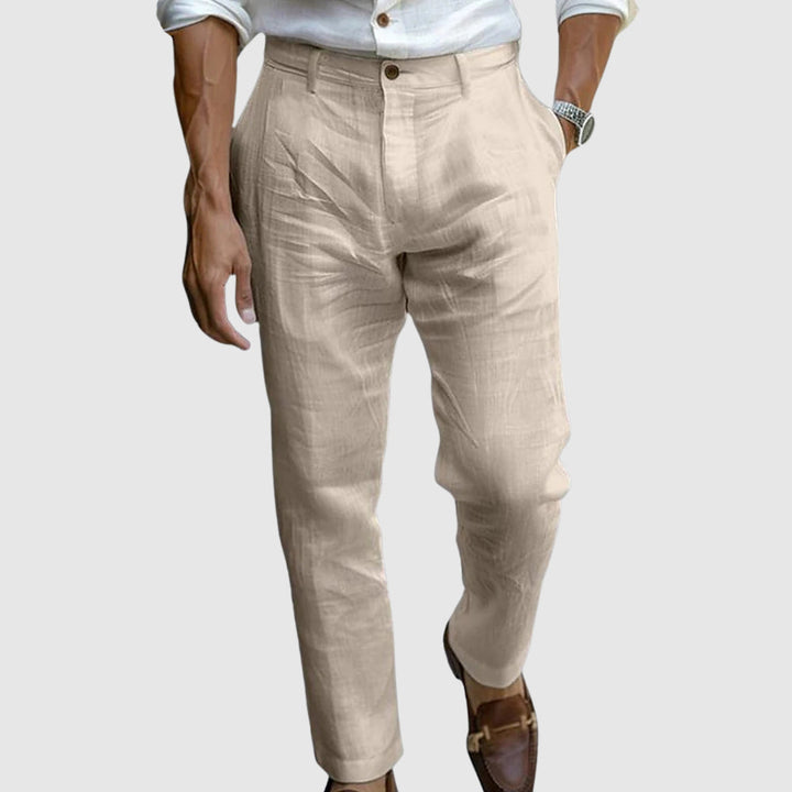 Elegant Linen Trousers – Côte d’Azur Style