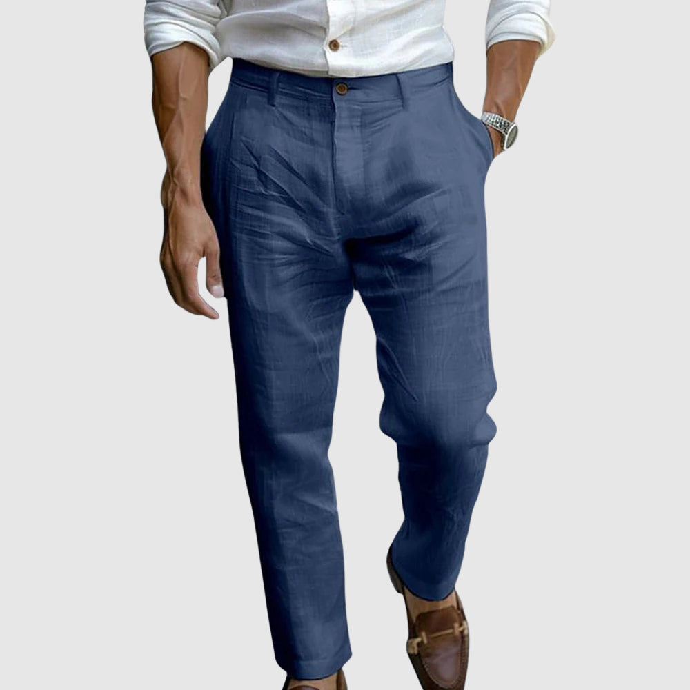 Elegant Linen Trousers – Côte d’Azur Style