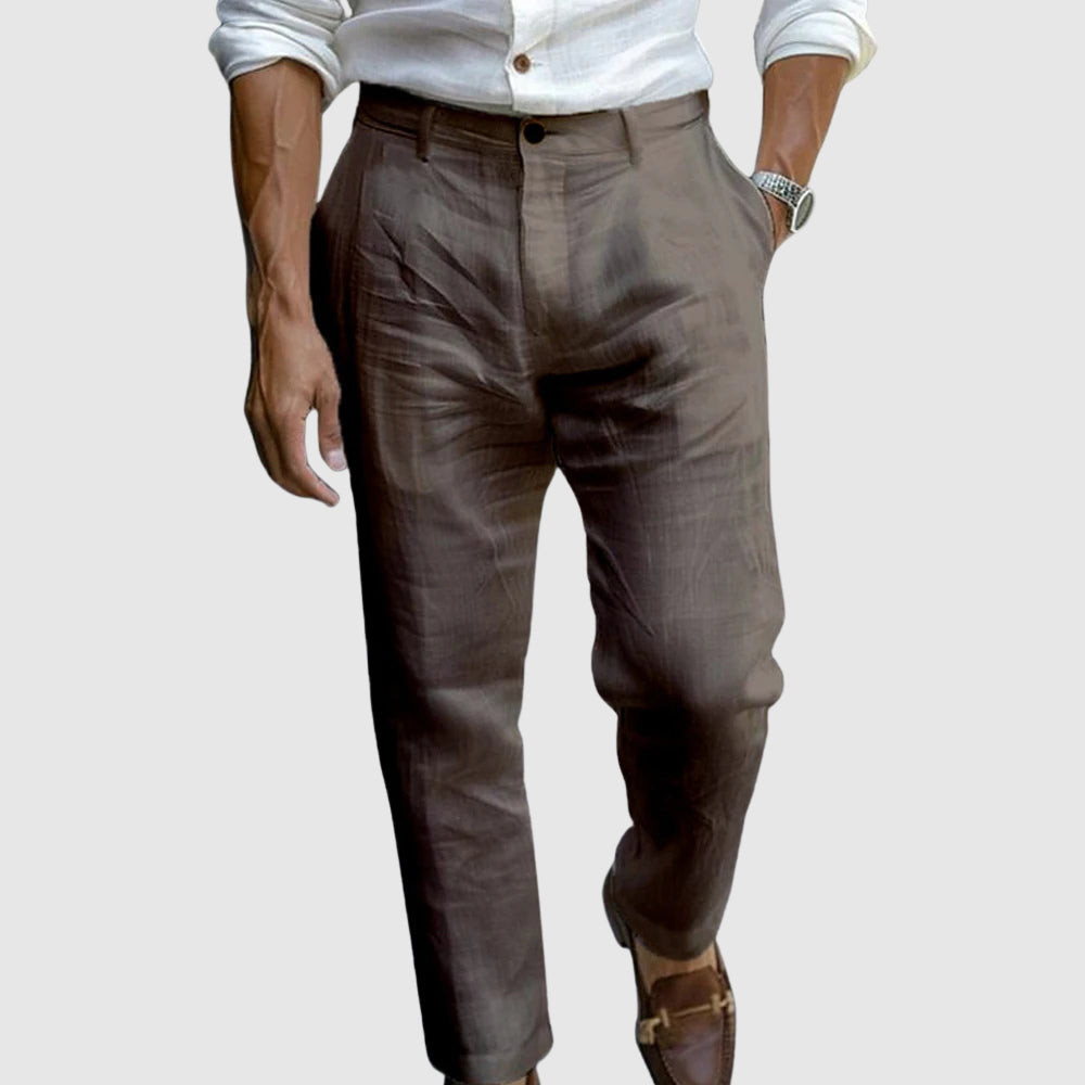 Elegant Linen Trousers – Côte d’Azur Style