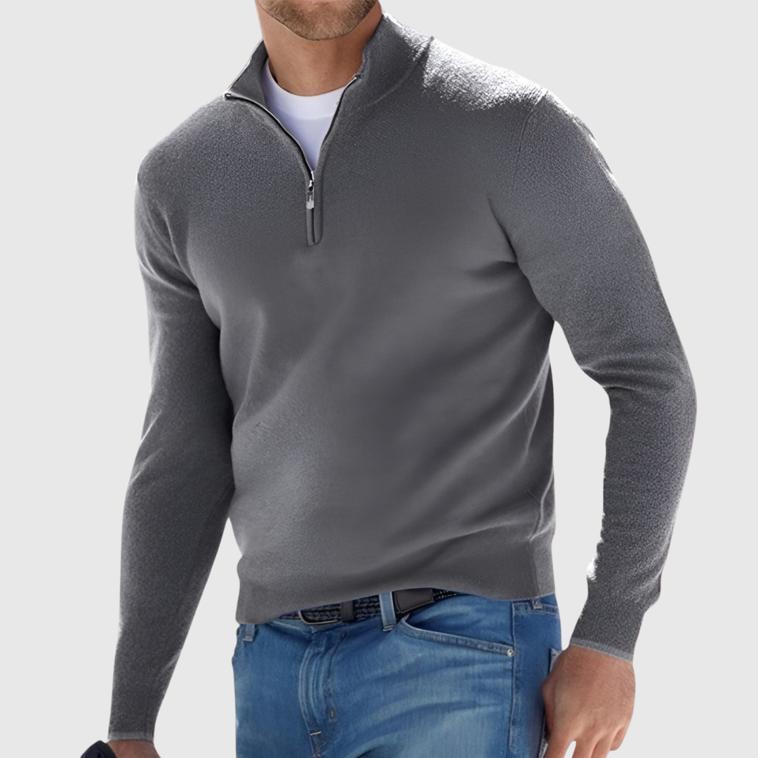 ADRI | LUXE ZIP-UP PULLOVER