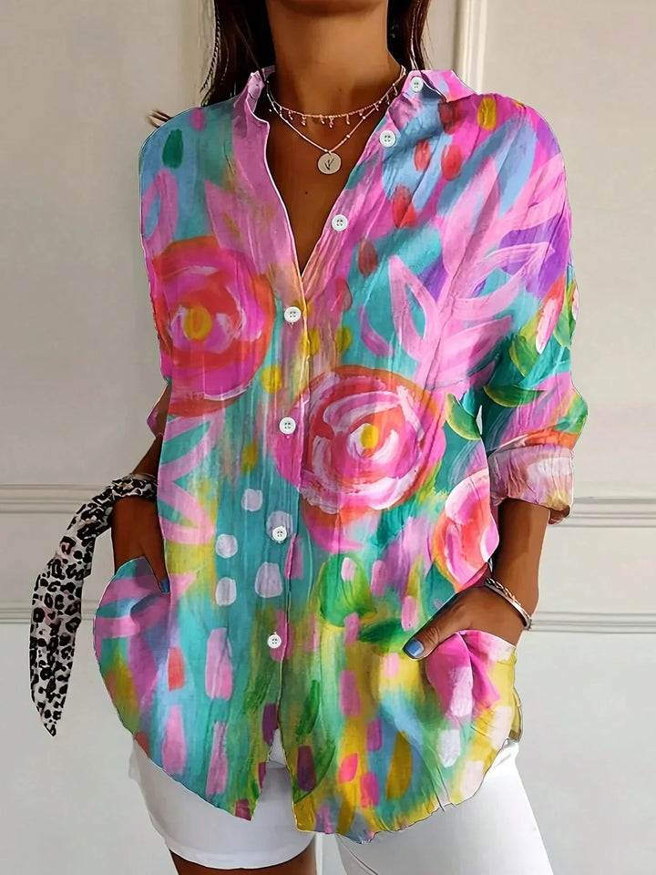 MADI | Colorful Pattern Blouse
