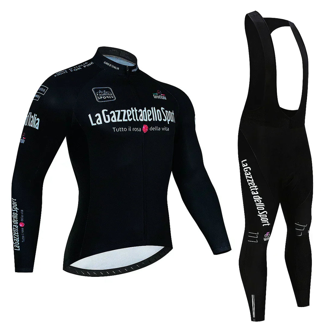 Giro d'Italia - Long-sleeved professional cycling set