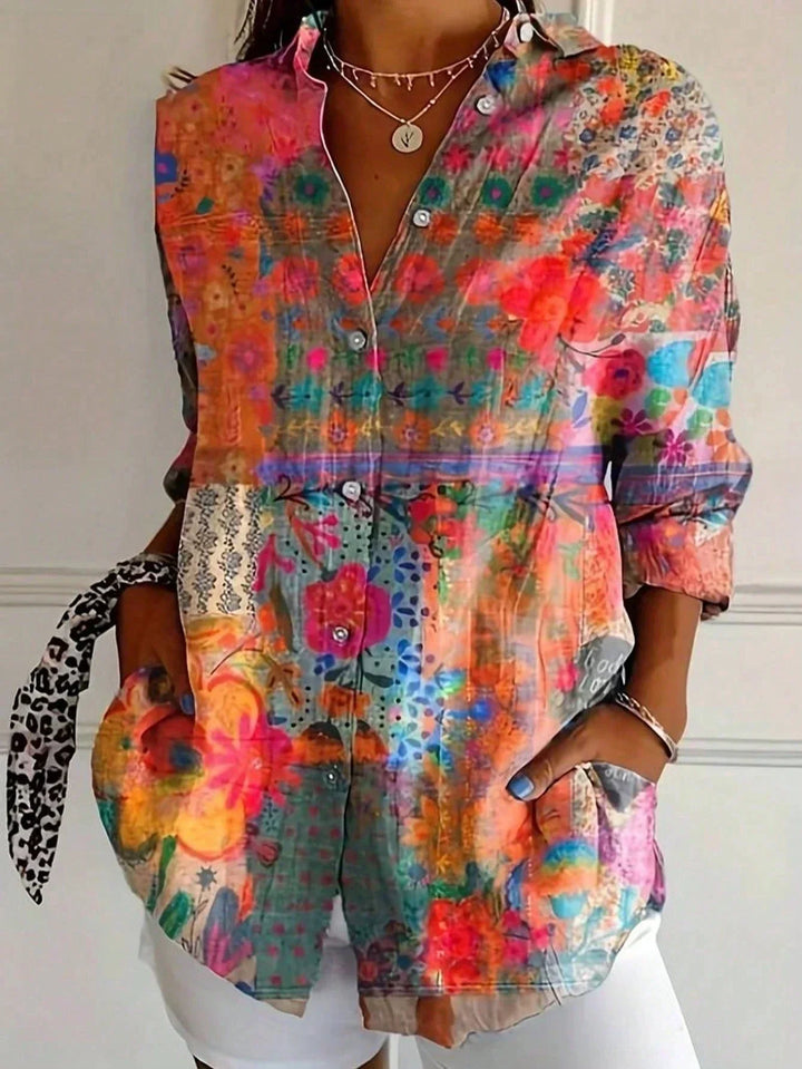 MADI | Colorful Pattern Blouse
