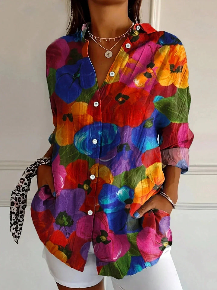 MADI | Colorful Pattern Blouse