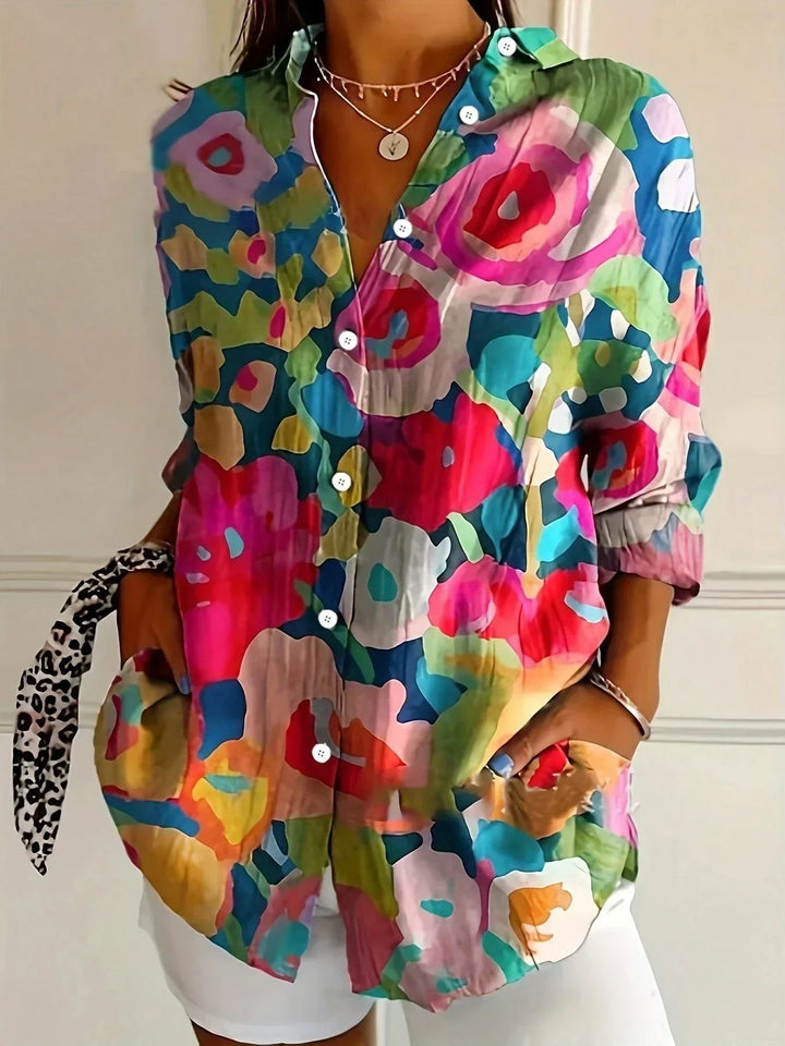 MADI | Colorful Pattern Blouse