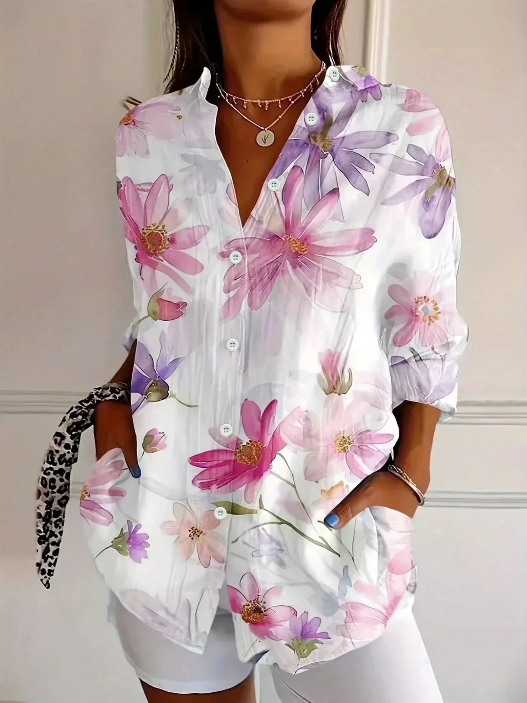 MADI | Colorful Pattern Blouse