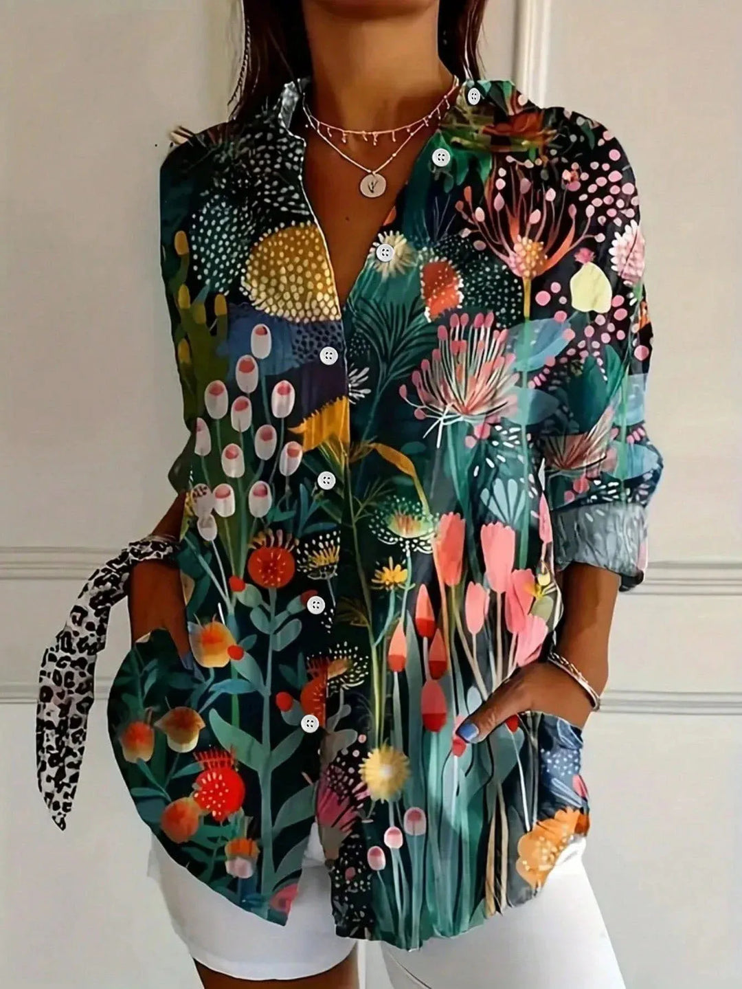 MADI | Colorful Pattern Blouse
