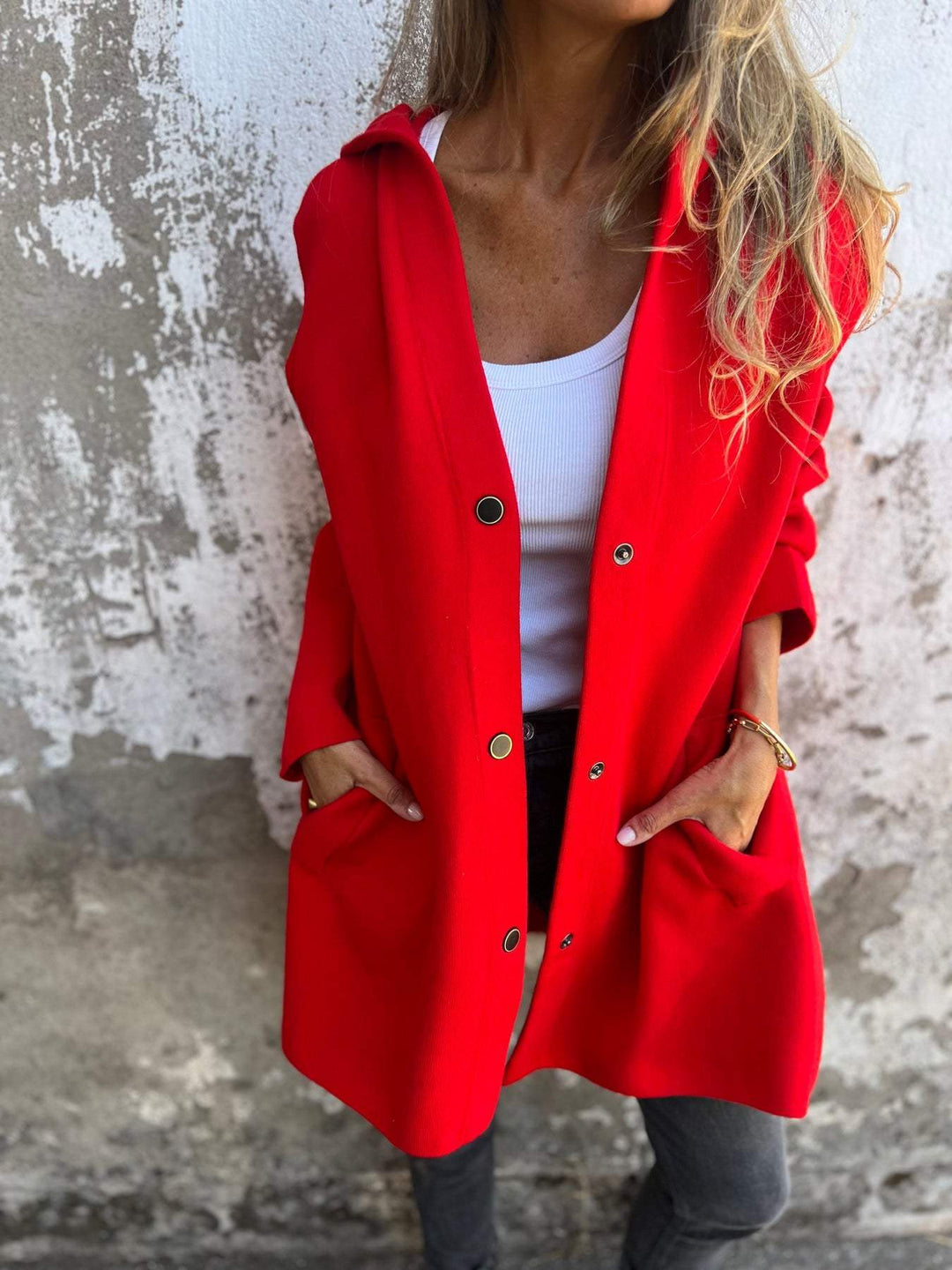 CATHERINE | COSY BUTTON-UP JACKET