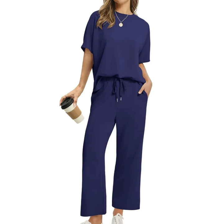 Mina - Women’s Casual Top & Pants Set