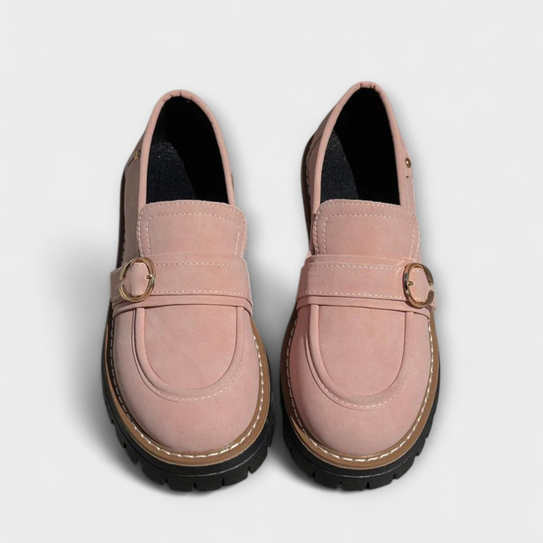 Lora Casual Loafers with Round Toe