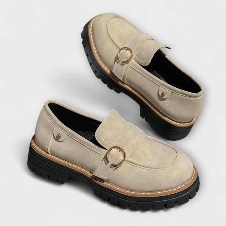 Lora Casual Loafers with Round Toe