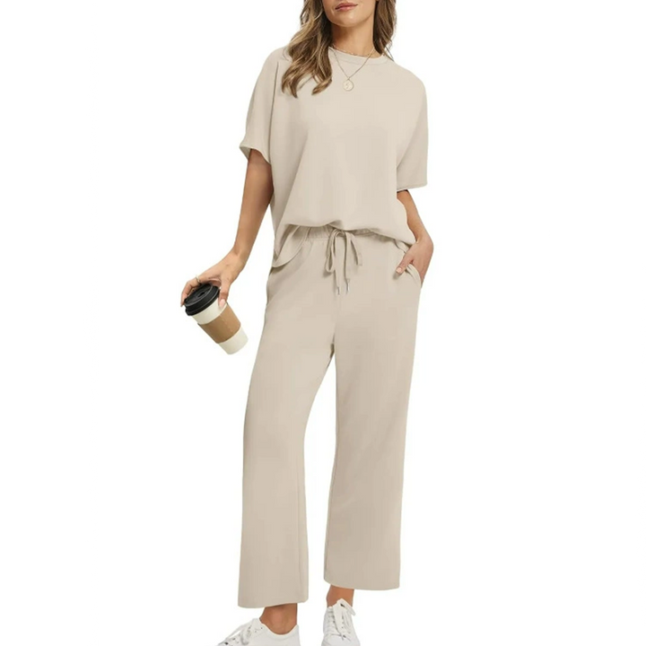 Mina - Women’s Casual Top & Pants Set