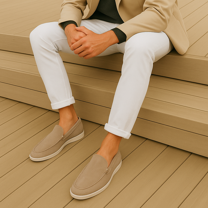 Suede Loafers with a Classy Look