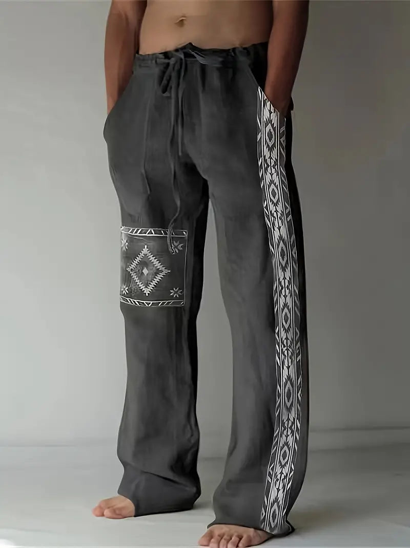 Amaro | Ethnic Comfort Fit Trousers