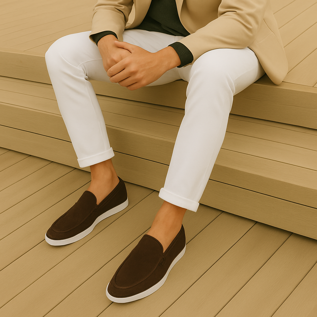Suede Loafers with a Classy Look