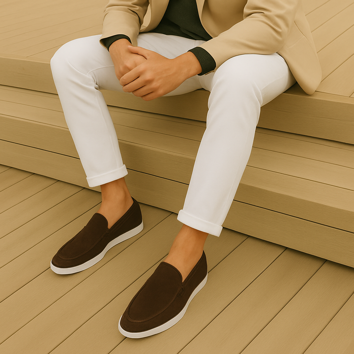 Suede Loafers with a Classy Look