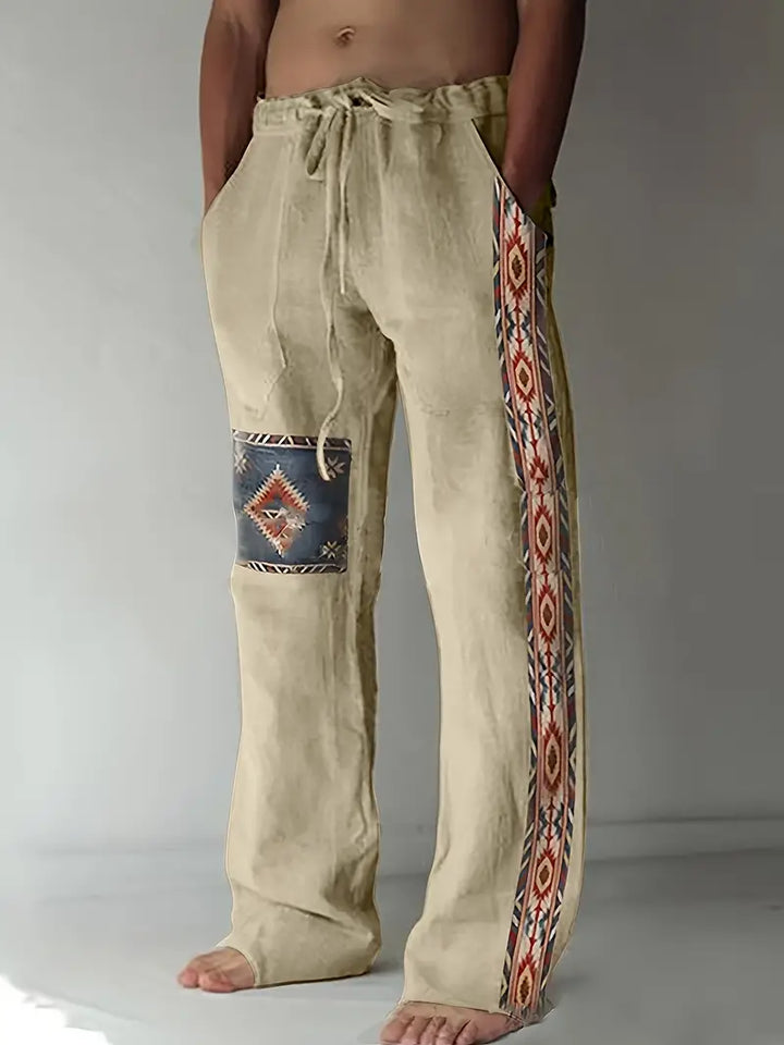 Amaro | Ethnic Comfort Fit Trousers