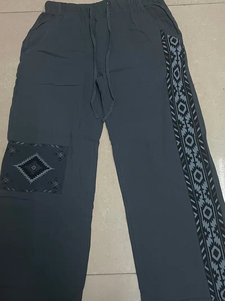 Amaro | Ethnic Comfort Fit Trousers