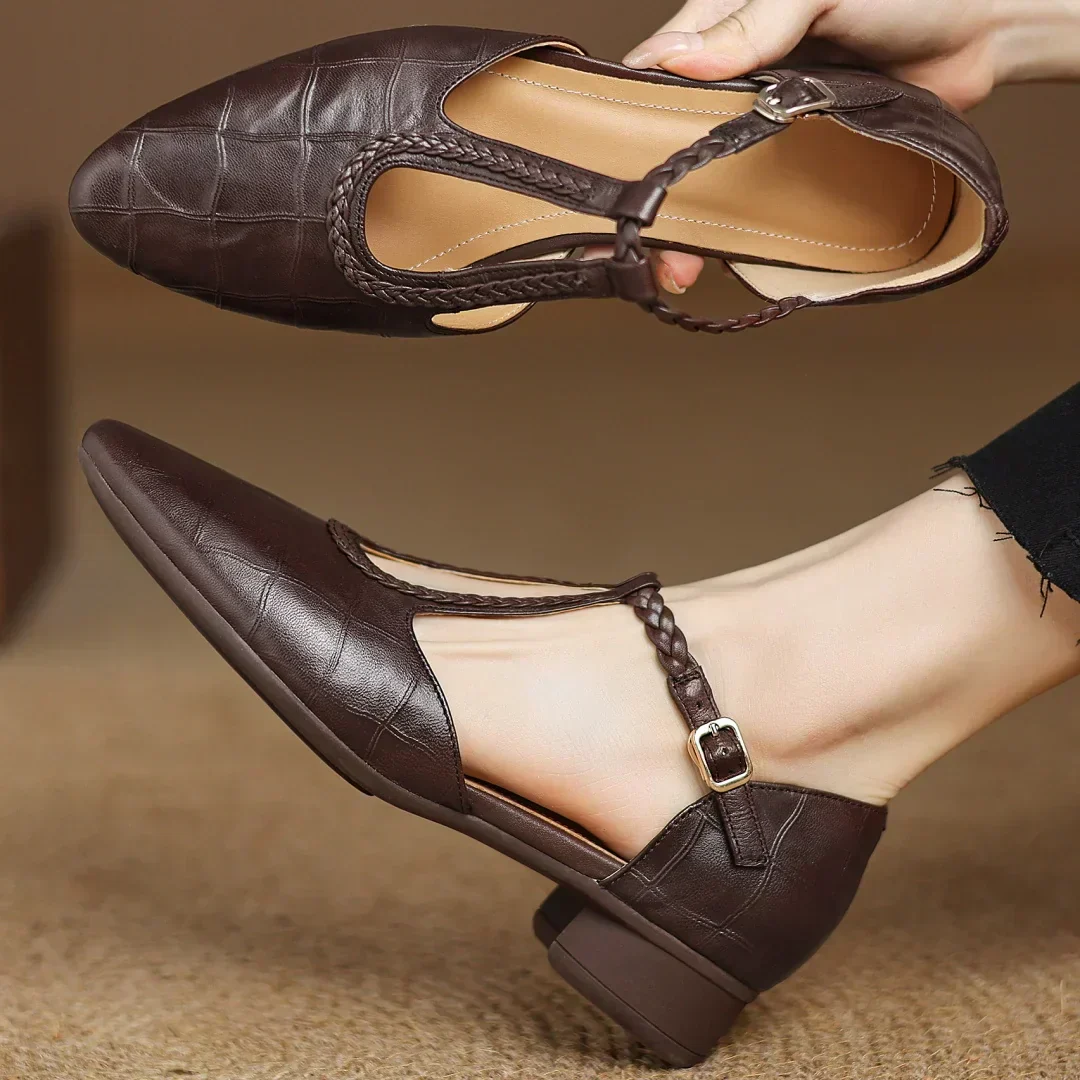Beatrice® | Leather orthopedic shoes ⏐ Premium Edition