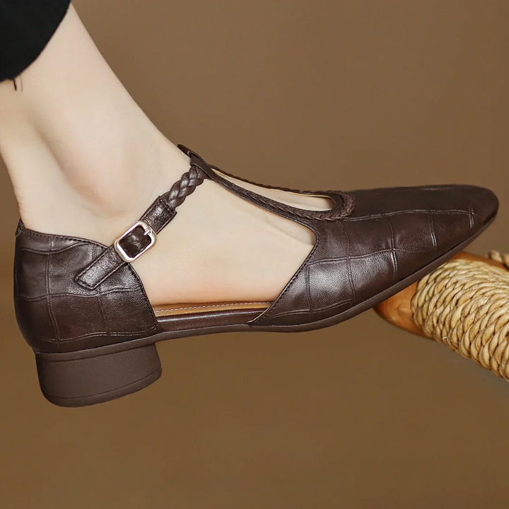 Beatrice® | Leather orthopedic shoes ⏐ Premium Edition