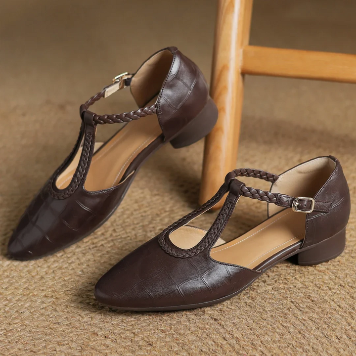 Beatrice® | Leather orthopedic shoes ⏐ Premium Edition